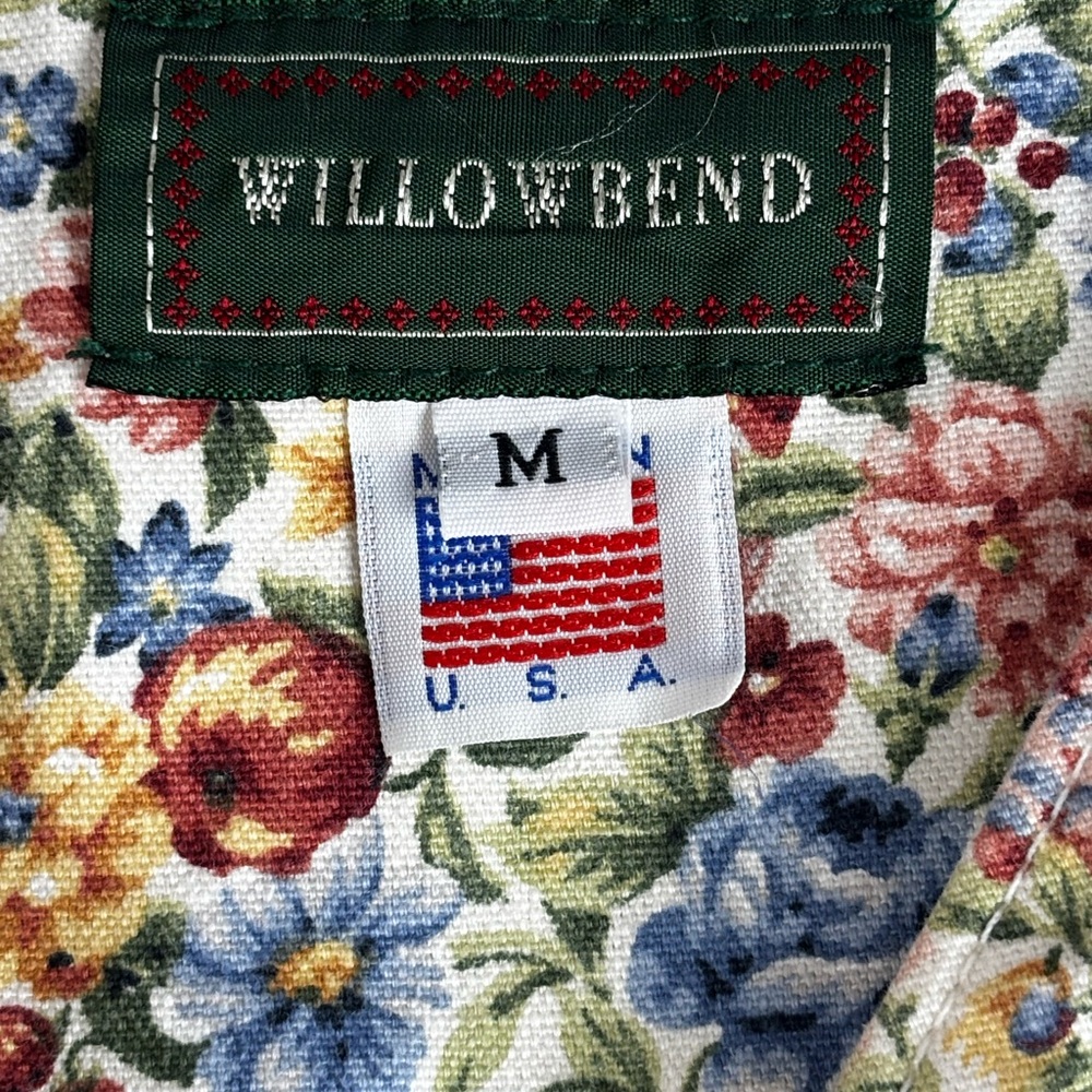 Vintage Y2K Willowbend Floral Button-Up Vest - Picture 5 of 10